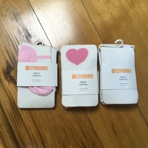 NWT Gymboree Girls Tights 3-6M